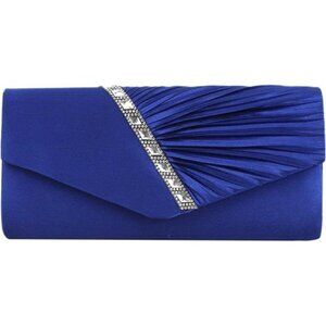 Women Clutch Handbag Fashion Royal Blue
